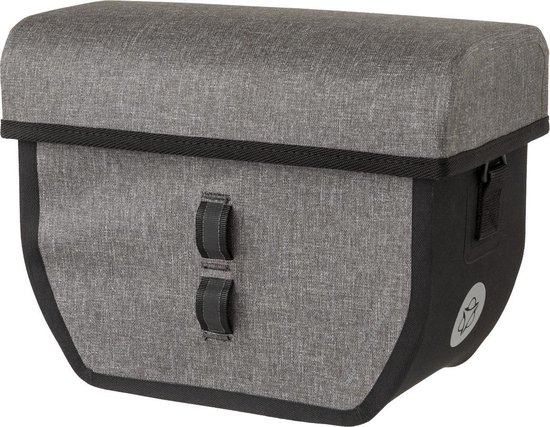 AGU Tech Stuurtas Shelter - Grijs - 8 L - Waterdicht - KLICKfix van AG