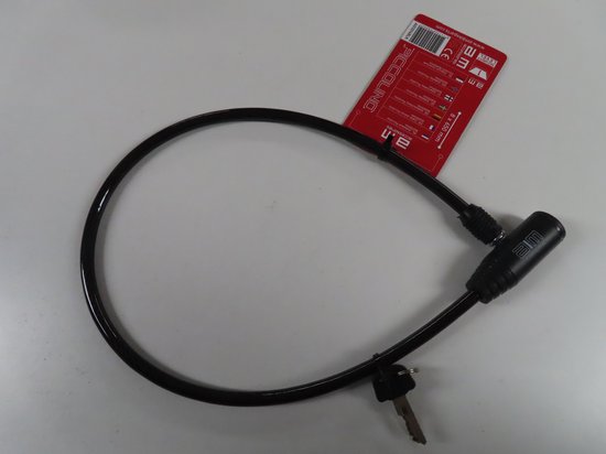 AIM - Fietsslot - Sleutel - 8x 650mm - Zwart van AIM