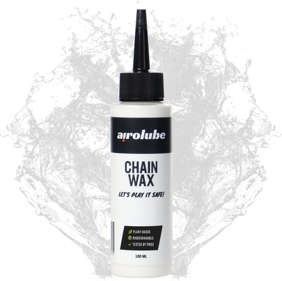 Airolube Chain Wax - Natuurlijke Ketting Wax - Ketting Smeermiddel Fiets - Smeermiddel Fietsketting - Deze plantaardige kettingwax is het alternatief voor Squirt Lube - 100 ml van Merkloos