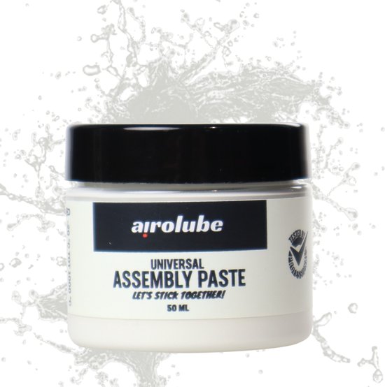 Airolube Natuurlijke keramische montagepasta - montagevet fiets - montagepasta fiets - multifunctioneel - 50 ml - biologisch afbreekbaar van Merkloos