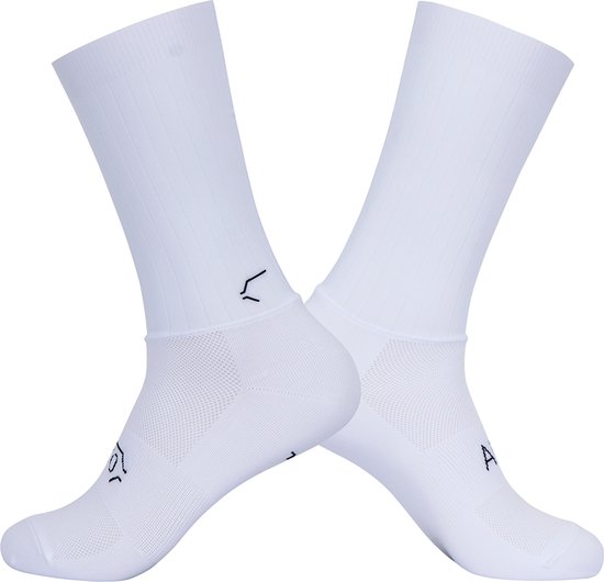 Airoman.cc - Airo Signature - Aero Sokken - Wit - Maat S (36-40) van Merkloos