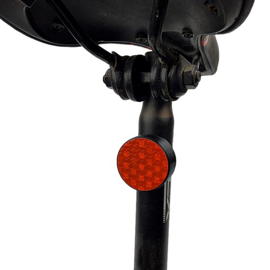 Airtag Fiets Reflector – Fiets Mount geschikt voor Apple Airtag – Reflector voor Airtag – Fiets Apple Airtag Houder – Accessoire  - Antidiefstal – Reflector Rood Fiets - Airtag Fiets - Airtag houder van Guardian Angel