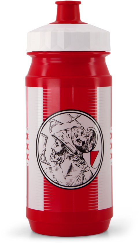 Ajax-bidon rood/wit gestreept van Ajax