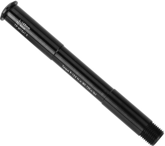 aladdien - Aluminium Thru Axle - Lichtgewicht en Duurzaam - 15x100mm - Mountainbike - Versterking - Voor betere prestaties - Geschikt voor fietsen -..
