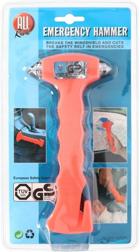 All Ride 871125204214 Emergency Hammer van All Ride