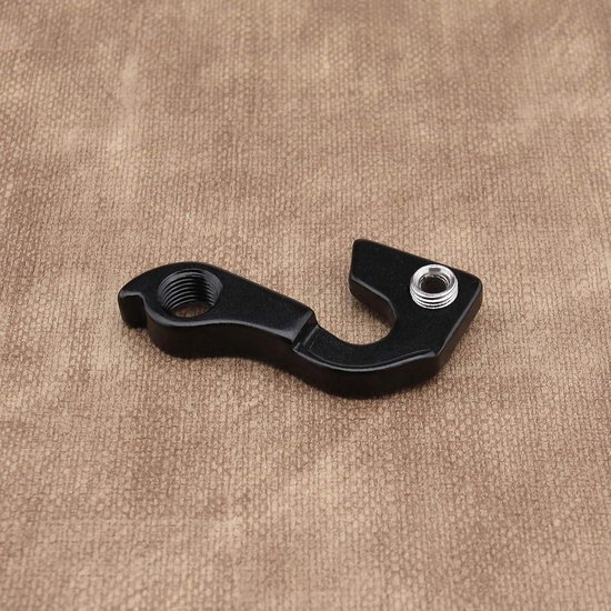 Allecto - Fiets Achter Gear Mech Derailleur Hanger - Aluminium - Vervanging Deel met Bouten - Mountainbike - Gear Frame Drop Out Adapter - Geschikt voor Alle Modellen. van Merkloos