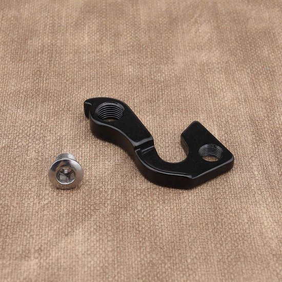 Allecto- Fiets Achter Gear Mech Derailleur Hanger - Aluminium - Vervanging Deel - Mountainbike - Adapter met Bouten. van Merkloos