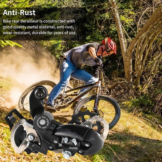 Allecto plus - Schakelsysteem voor 21/24 versnellingen voor fietsen in de categorie Road en Mountain Bike met metaal als materiaal, inclusief reserveonderdelen.