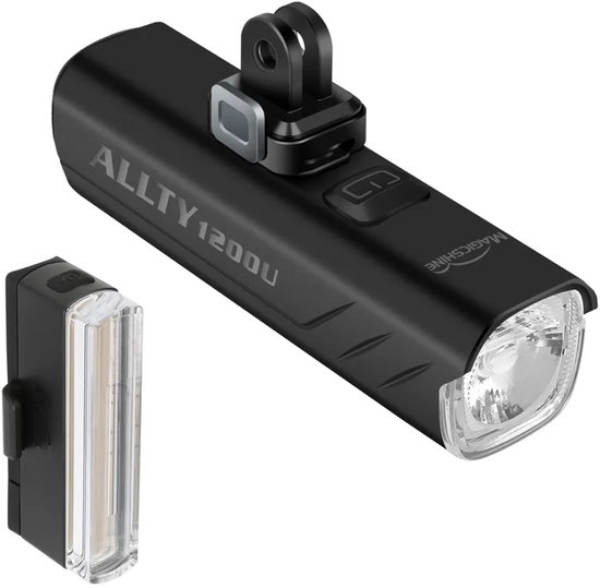 Allty 1200U + Seemee50 combo Bike light Front and rear