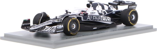 Alpha Tauri AT03 Spark Modelauto 1:43 2022 Pierre Gasly Scuderia AlphaTauri S8544 Belgian GP Spa van Alpha Tauri.