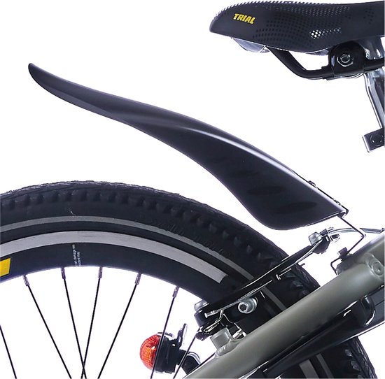 Alpina Spatbord set Trail 20-22 pvc black van Merkloos