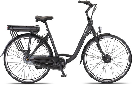 Altec Cosmos X - Elektrische fiets - Damesfiets - Elektrische Stadsfiets - 28 inch - 52 cm - 7 versnellingen - Zwart van Altec