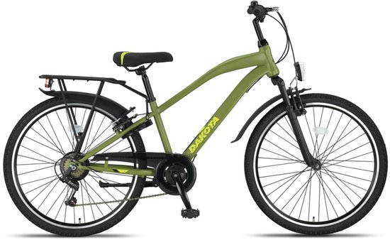 Altec Dakota 26 inch jongensfiets Army Green van Merkloos