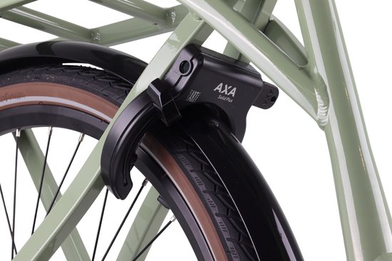 Altec Damesfiets Omega 28 Inch 55 cm Dames 7V Hydraulische schijfrem Matzwart van Altec