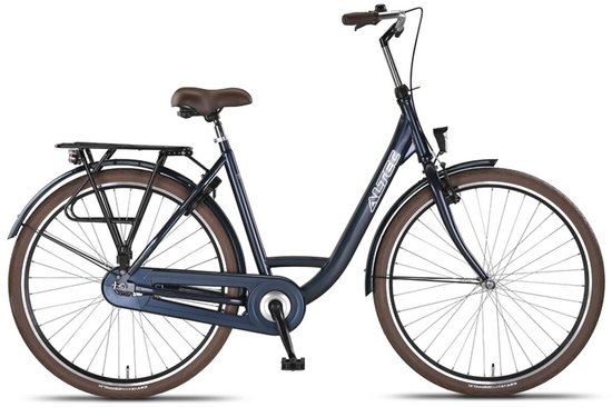 Altec Damesfiets Trend 28 Inch 54 cm Dames Terugtraprem Donkerblauw van Merkloos