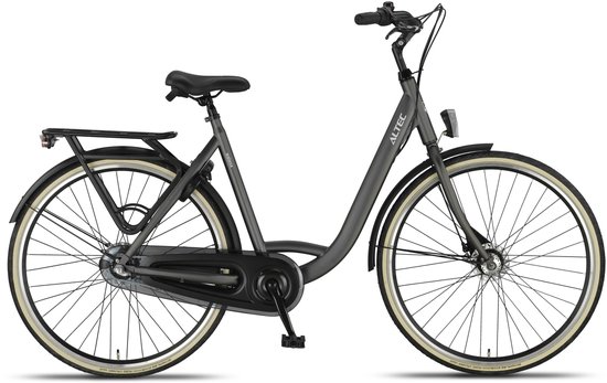 Altec Damesfiets Walesa 28 Inch 55 cm Dames 3V Rollerbrake Grijs van Altec