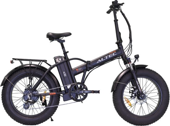 Altec Focus - Elektrische Fatbike - Vouwfiets - 20 inch - 8 versnellingen - Zwart van Altec