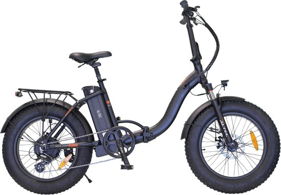 Altec Focus-S - Elektrische Fatbike - Vouwfiets - 20 inch - 8 versnellingen - Zwart van Altec