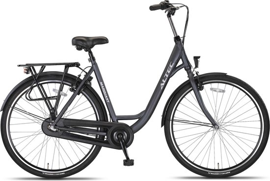 Altec Marquant - 28 inch - Damesfiets - Stadsfiets - 56 cm - 3 versnellingen - Grijs van Altec