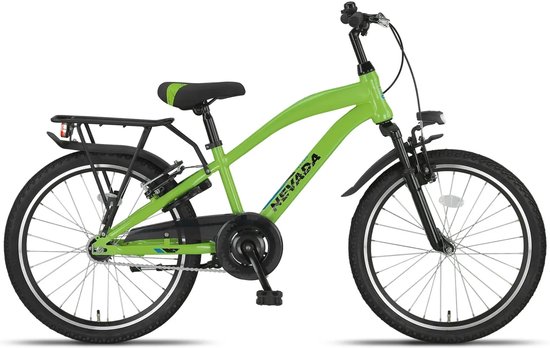 Altec Nevada - Allroad Kinderfiets - Jongensfiets - Mountainbike - 22 inch - Groen van Merkloos
