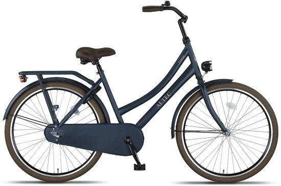 Altec Roma - Meisjesfiets - Kinderfiets - Omafiets - Terugtraprem - 26 inch - Jeans Blue van Merkloos