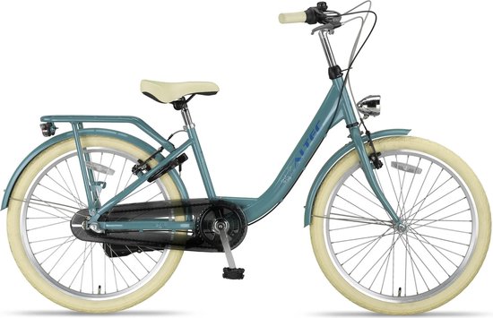 Altec Tuana 24 inch Kinderfiets Meisjesfiets 3 versnellingen Hemelsblauw van Altec