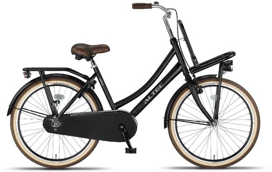 Altec Urban Transportfiets 24 inch Mat Zwart van Altec