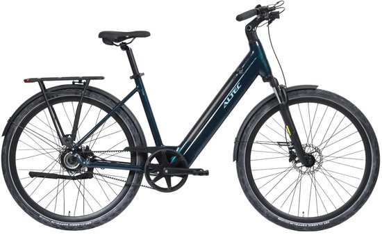 Altec Vybe - Elektrische Stadsfiets - Elektrische Damesfiets - Riembelt - Hydraulische schijfremmen - 28 inch - 50 cm - Groen