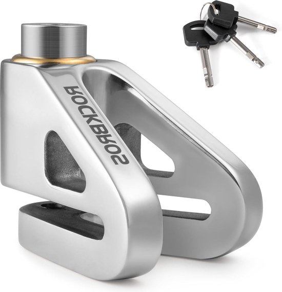 Aluminium diefstalbeveiliging voor fietsschijf MTB motorfiets scooter e-bike - remslot met sleutel - diefstalbeveiliging met alarm van VIIRKUJA