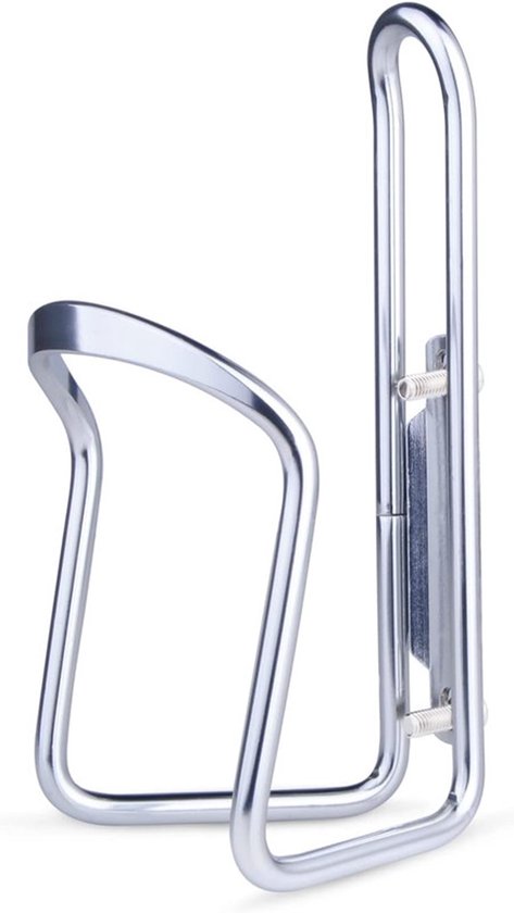 Aluminium Fiets Bidonhouder - Lichtgewicht & Roestvrij - Past Op Standaard Bidons - Incl. Montageschroeven - Rood