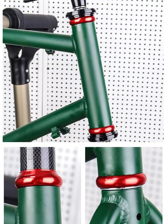 Aluminium Fiets Stuurset met Semi-Verborgene Kogellagers