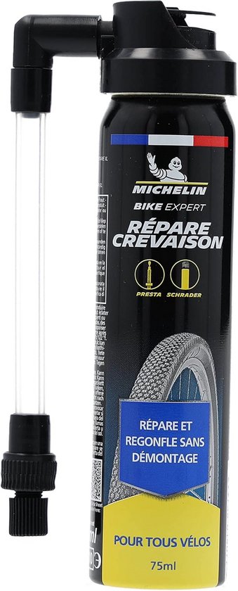 Anti-Lek Spray voor Fietsbanden - Reparatie en Oppompen Zonder Demontage