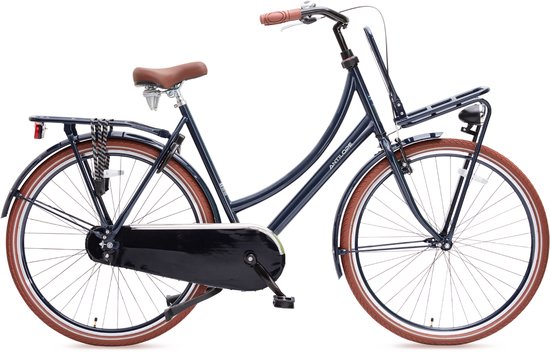 Antilope Cargo X1 Plus Transportfiets 28 Inch Jeans-blauw van Antilope