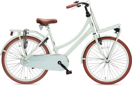Antilope Mini Cargo X1 Transport 24 Inch Meisjesfiets Mat Lichtgroen van Merkloos