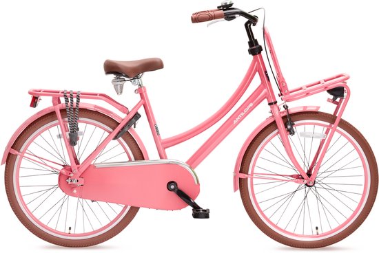 Antilope Mini Cargo X1 Transport 24 Inch Meisjesfiets Roze van Merkloos