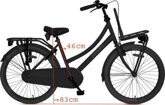 Antilope Transport Meisjesfiets 26 Inch Mat Lichtgroen Gratis Rijklaar Bezorgd van Merkloos