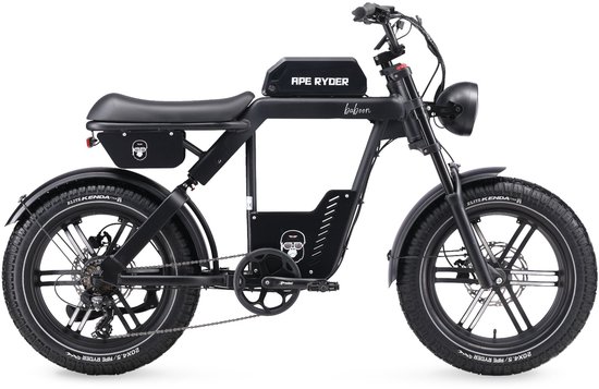 Ape Ryder Baboon – Zwart – 696Wh – Elektrische Fatbike van Merkloos