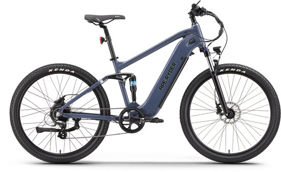 Ape Ryder Buffalo-E Elektrische Fatbike 250W / 36V / 10AH / 27.5Inch Oud Blauw van Ape Ryder