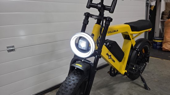 Ape Ryder Colobus Elektrische Fiets/Fatbike - E-bike met Krachtige Motor, Lange Accu en Comfortabel Zadel - Ideaal voor Woon-Werk en Recreatief gebruik! FatbikeShopper.nl van Ape Ryder