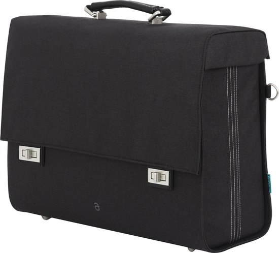 AROUND enkele laptop fietstas 17" Comfort, zwart van Aro®