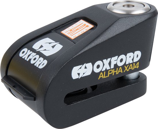 ART 4 Schijfremslot met alarm - Alarmslot - Disc lock - Alarm - Fatbike - e-bike - Motor - Scooter - Oxford van Oxford