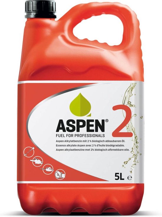 Aspen 2-taktbenzine 5 liter 3 stuks van Aspen
