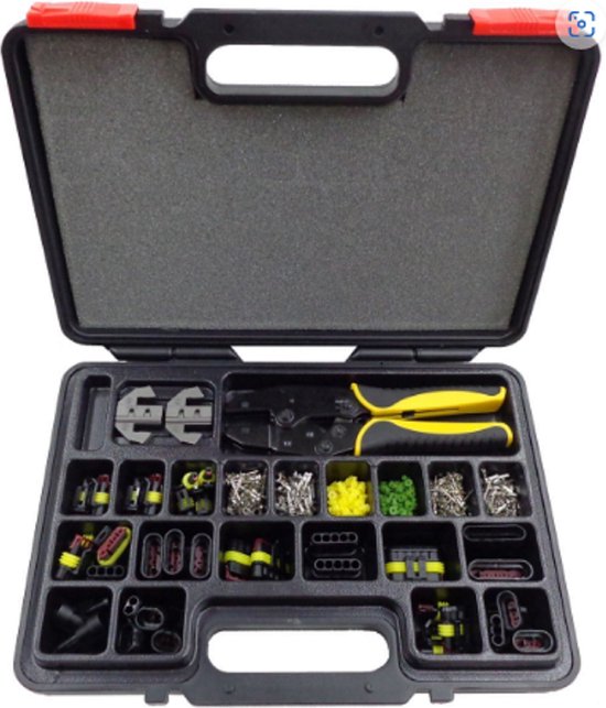 ASSORTIMENT PRO AMP SUPERSEALS (#1,5) + TOOL 339-DELIG (1ST) van Asso