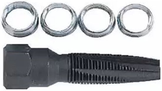 Auto bougie tap voor reparatie beschadigde bougiegaten schroefdraad reparatie set van V-Coil