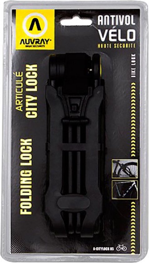 Auvray City Vouwslot Zwart 85 cm van Auvray