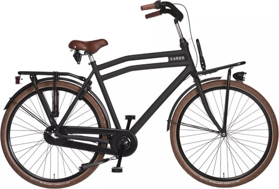 Avalon Cargo Transport - Fiets - Mannen - Zwart - 59 cm