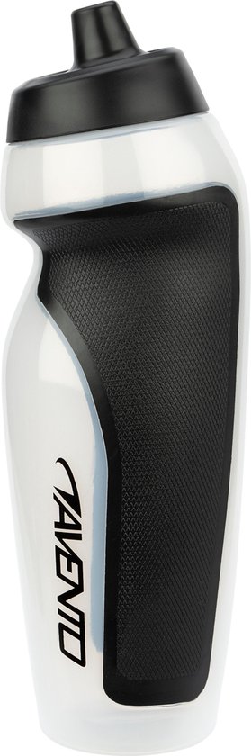 Avento Sportbidon - Glymur - Transparant/Zwart - 0,60 L van Avento