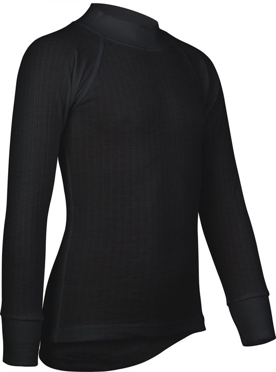 Avento Thermoshirt Kinderen - Zwart - Maat 128