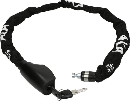 AXA Absolute 5 Kettingslot - Slot voor Fietsen - 90 cm - 5 mm - Zwart van AXA