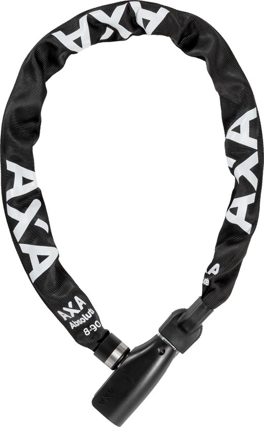 AXA Absolute 8 Kettingslot - Slot voor Fietsen - 90 cm - 8 mm - Zwart van AXA